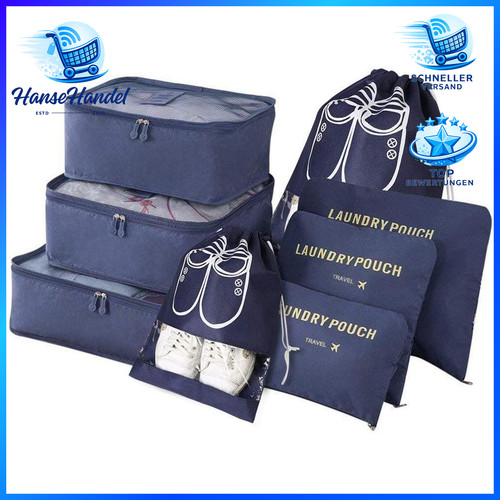 Koffer organizer set teilig - set, 8-teilig