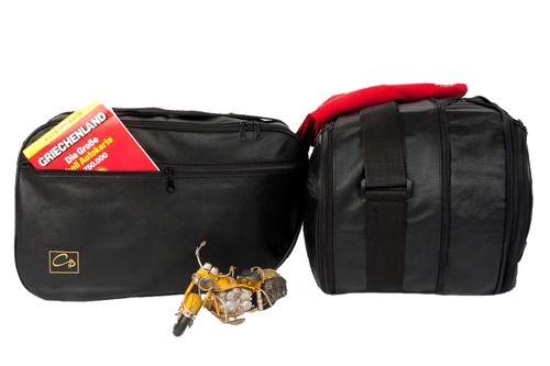 Koffer leder innentaschen - koffer,